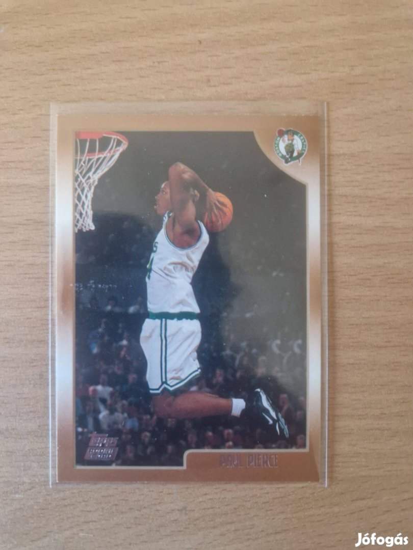 Paul Pierce Topps 1998-99 Rookie 135 kosaras kártya