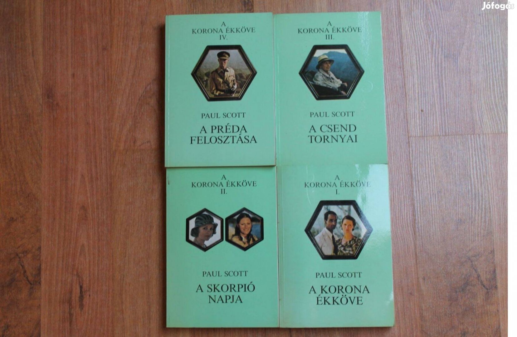 Paul Scott - A korona ékköve I-IV.-ig
