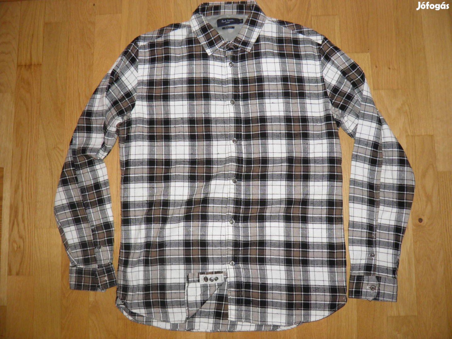 Paul Smith Structured LS Ffi Slim Angol Luxus Ing - Újsz -