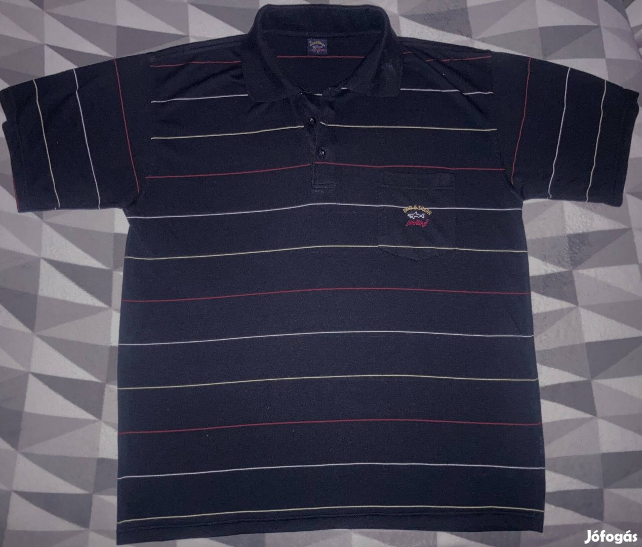 Paul Shark Yachting L zsebes galléros piké pólóing