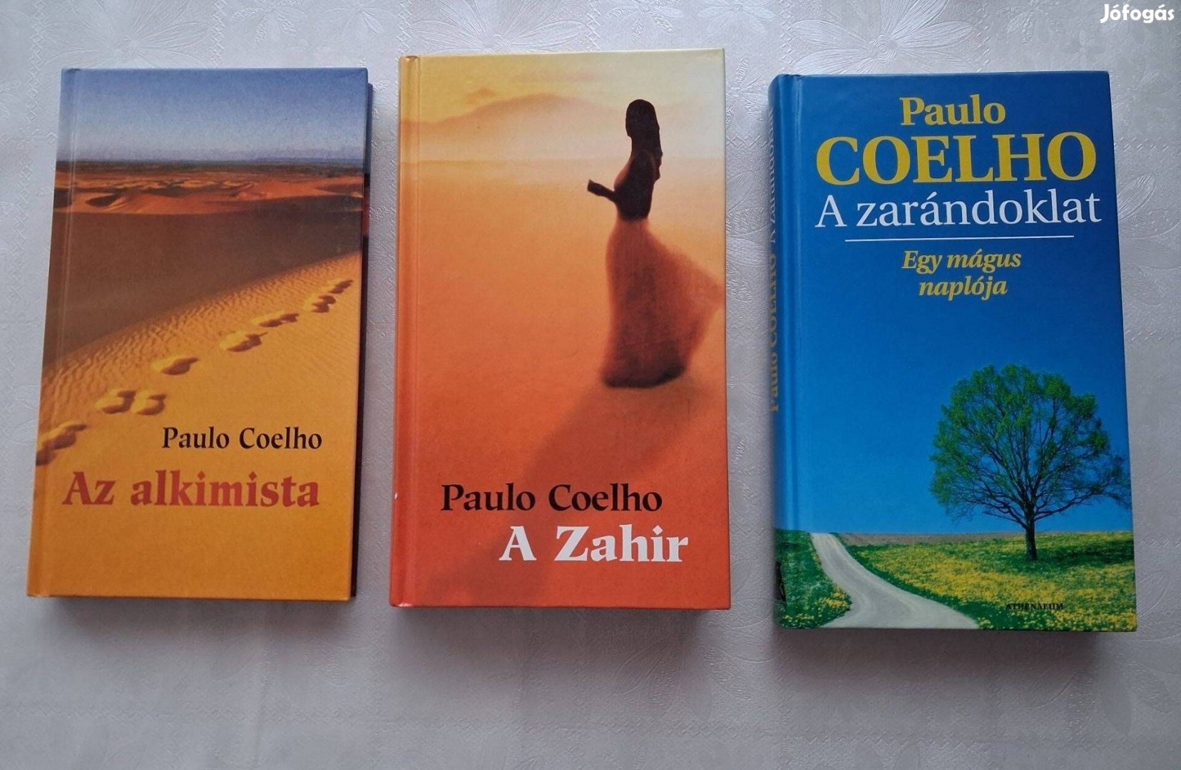 Paulo Coelho könyvcsomag Alkimista, Zahir, Zarándoklat