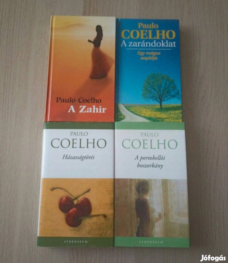 Paulo Coelho könyvek - jó állapotban