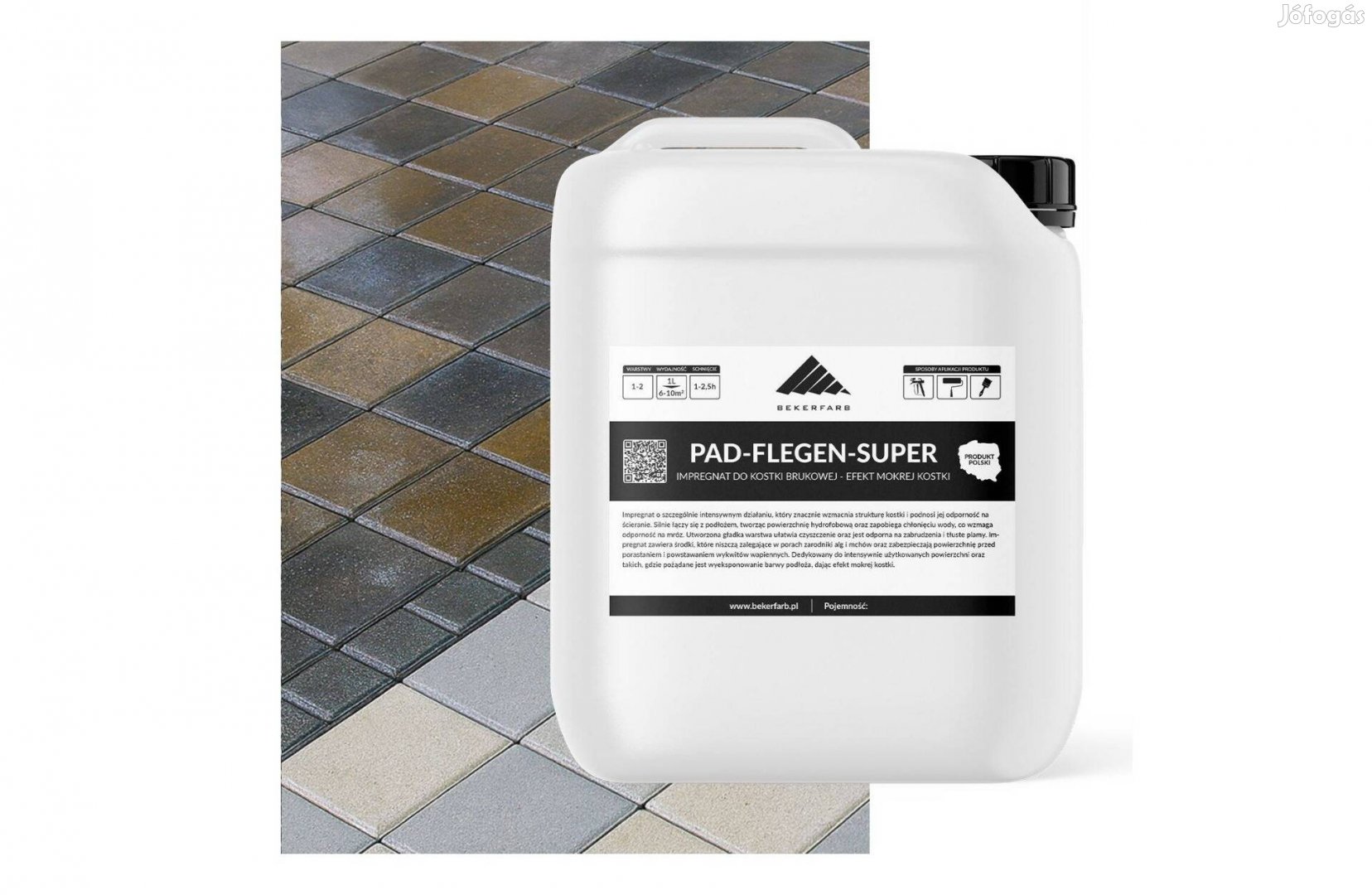 Pavé kövek és beton impregnálószer 1L Nedves kő hatás