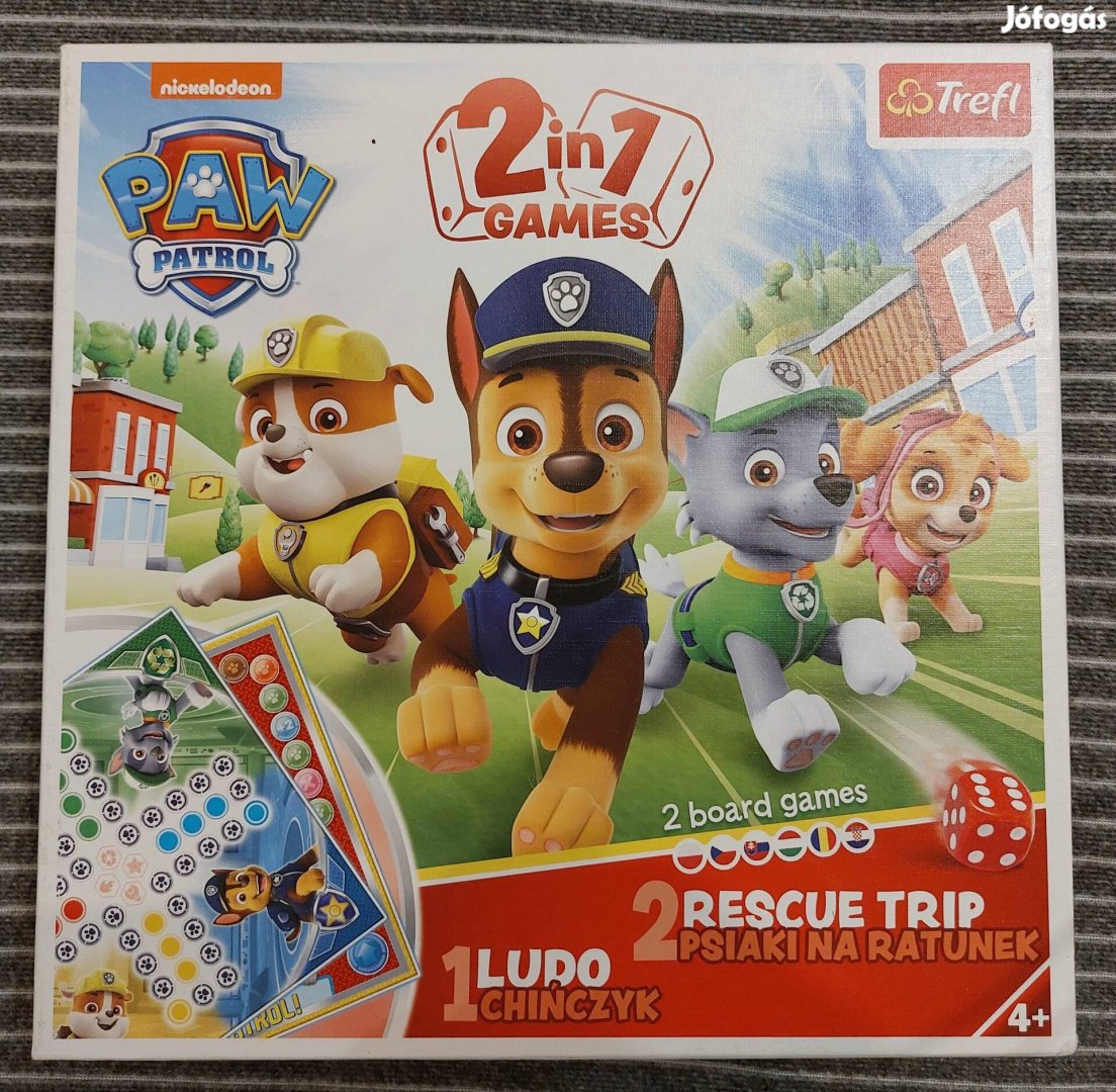 Paw Patrol-Mancs őrjárat 2in1 társasjáték