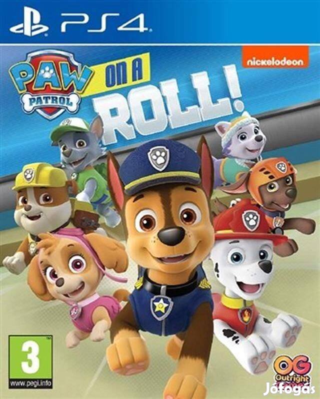 Paw Patrol On A Roll! PS4 játék