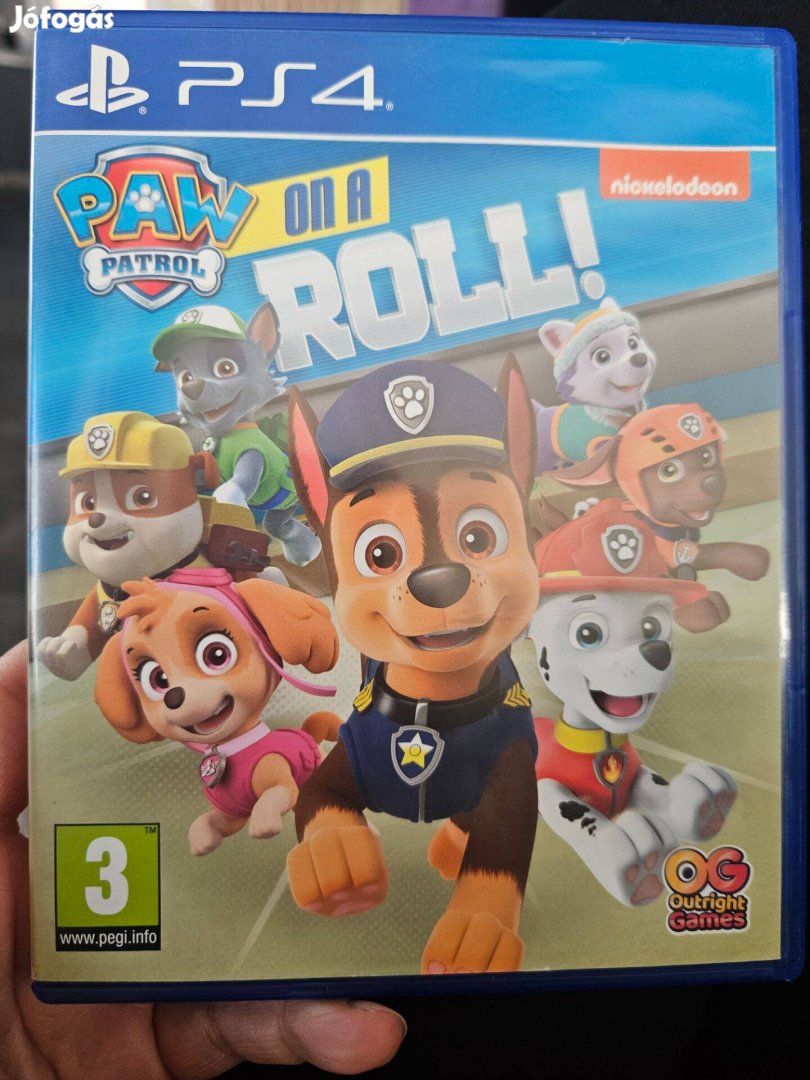 Paw patrol PS4 játék