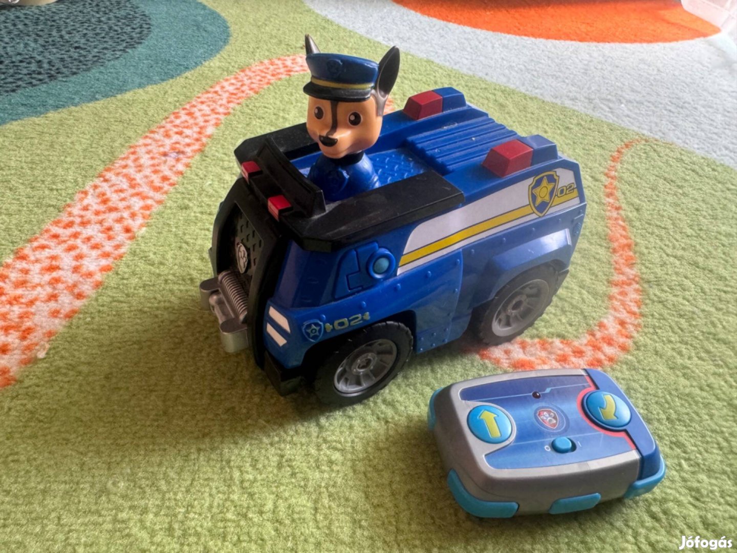 Paw patrol távirányítós autó