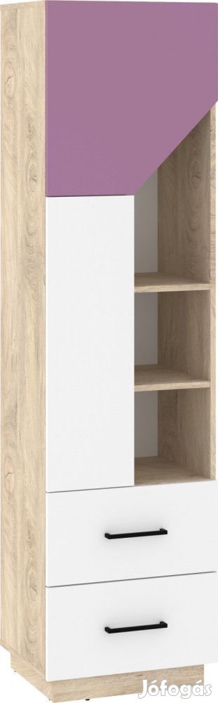 Pax-248 tölgy könyvespolc