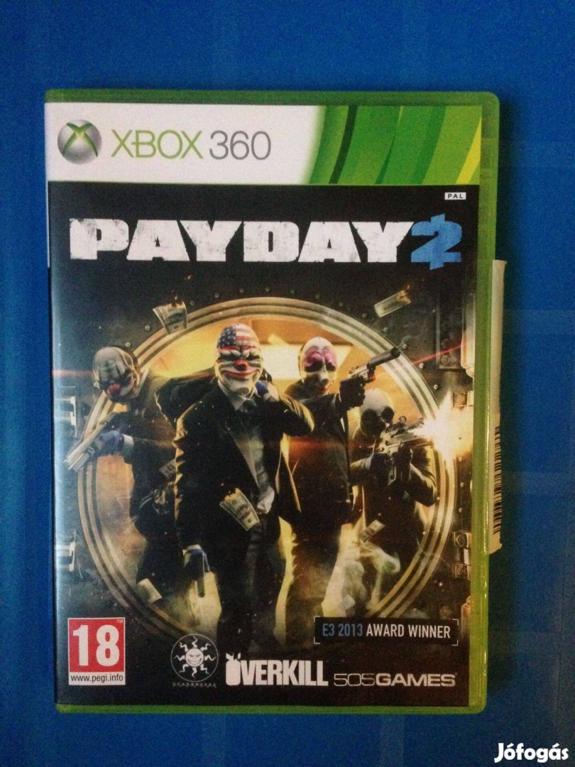Pay DAY 2 eredeti xbox360 játék eladó-csere