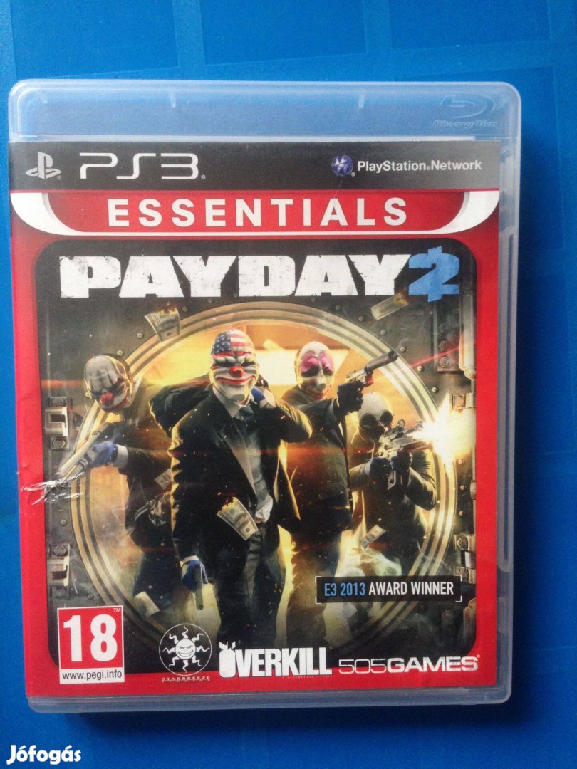 Pay DAY 2 ps3 játék,eladó,csere is