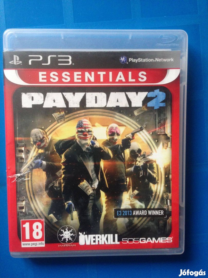 Pay DAY 2 ps3 játék,eladó,csere is