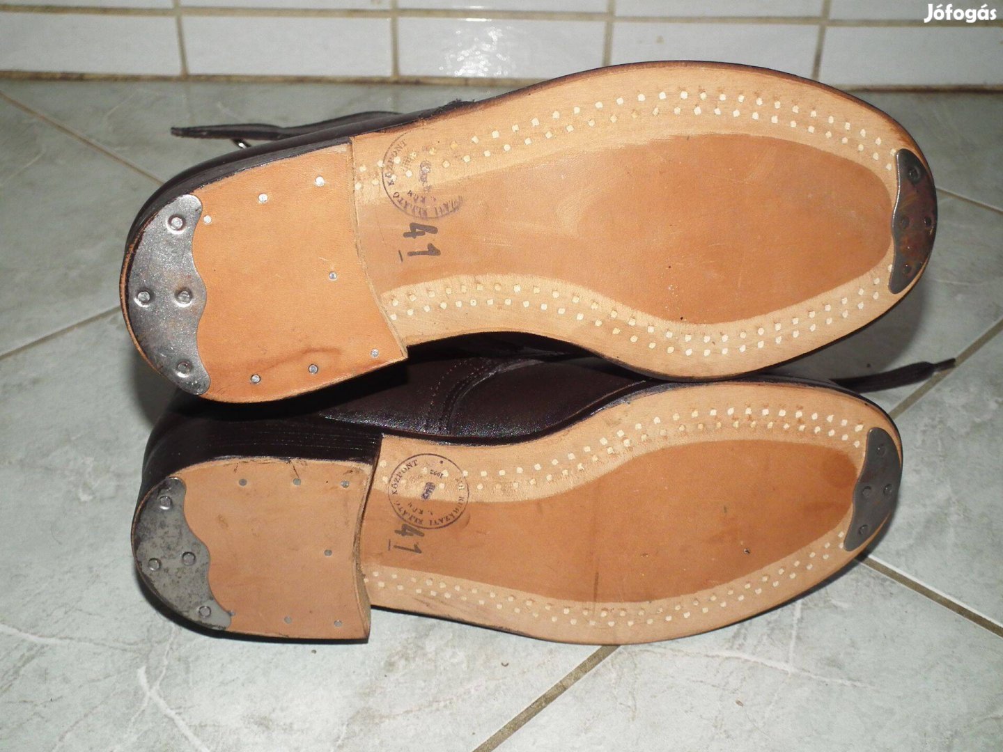 Pazar NOS ritka díszelgő surranó katonai bakancs 41-es