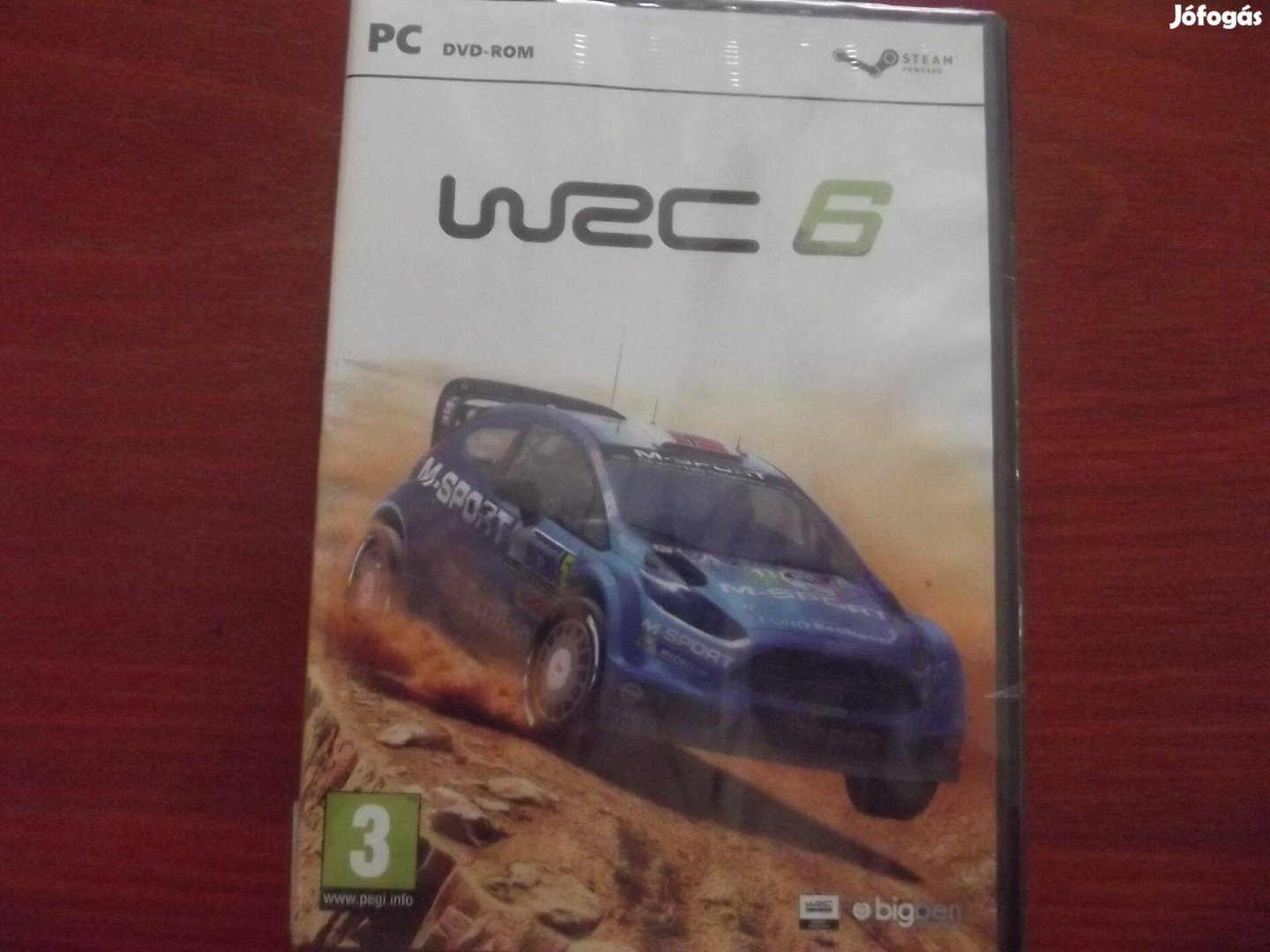 Pc-16 Pc Eredeti Játék : WRC 6 Új Bontatlan