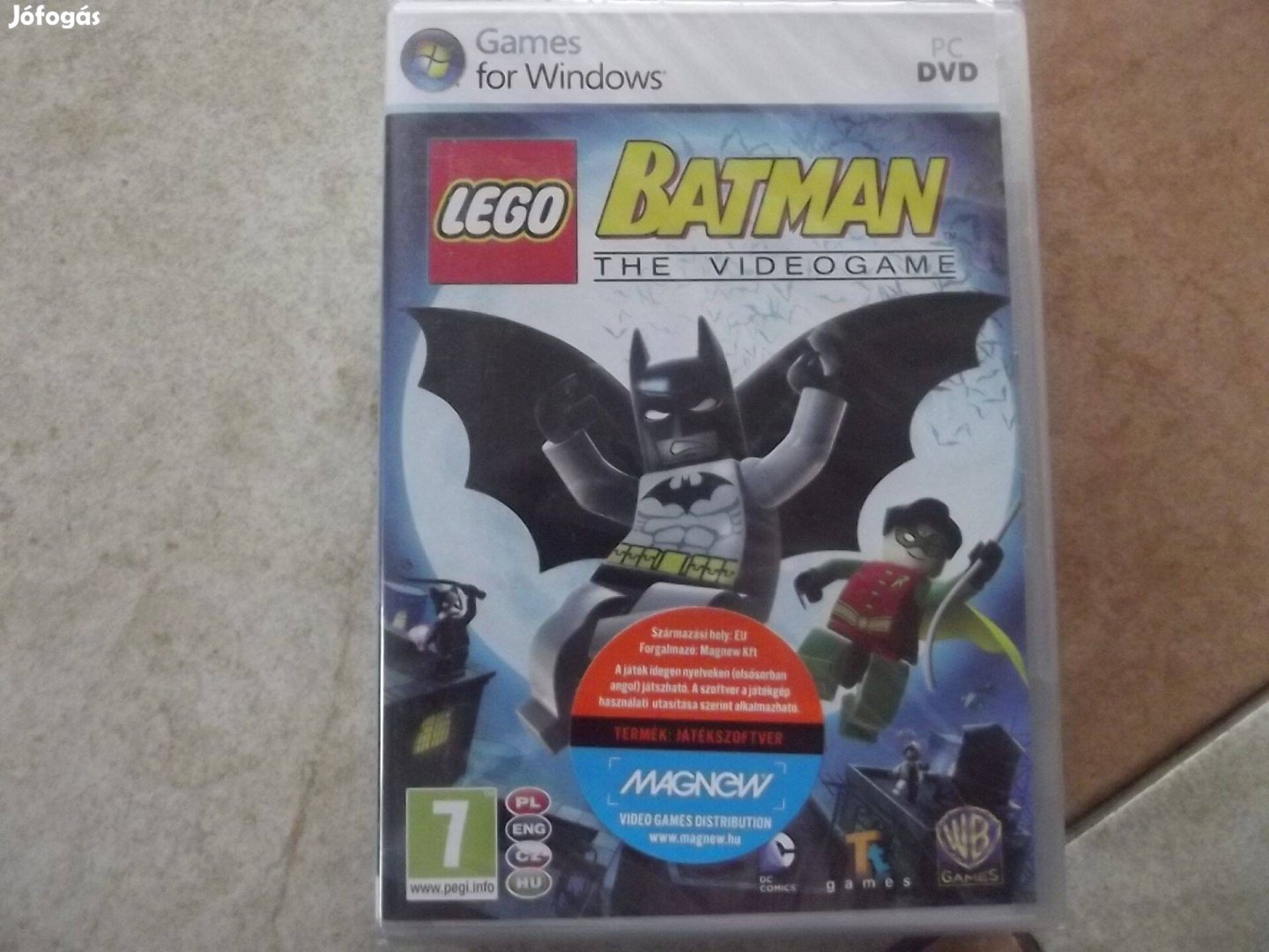 Pc-21 Pc Eredeti Játék : Lego Batman The Video Game Új
