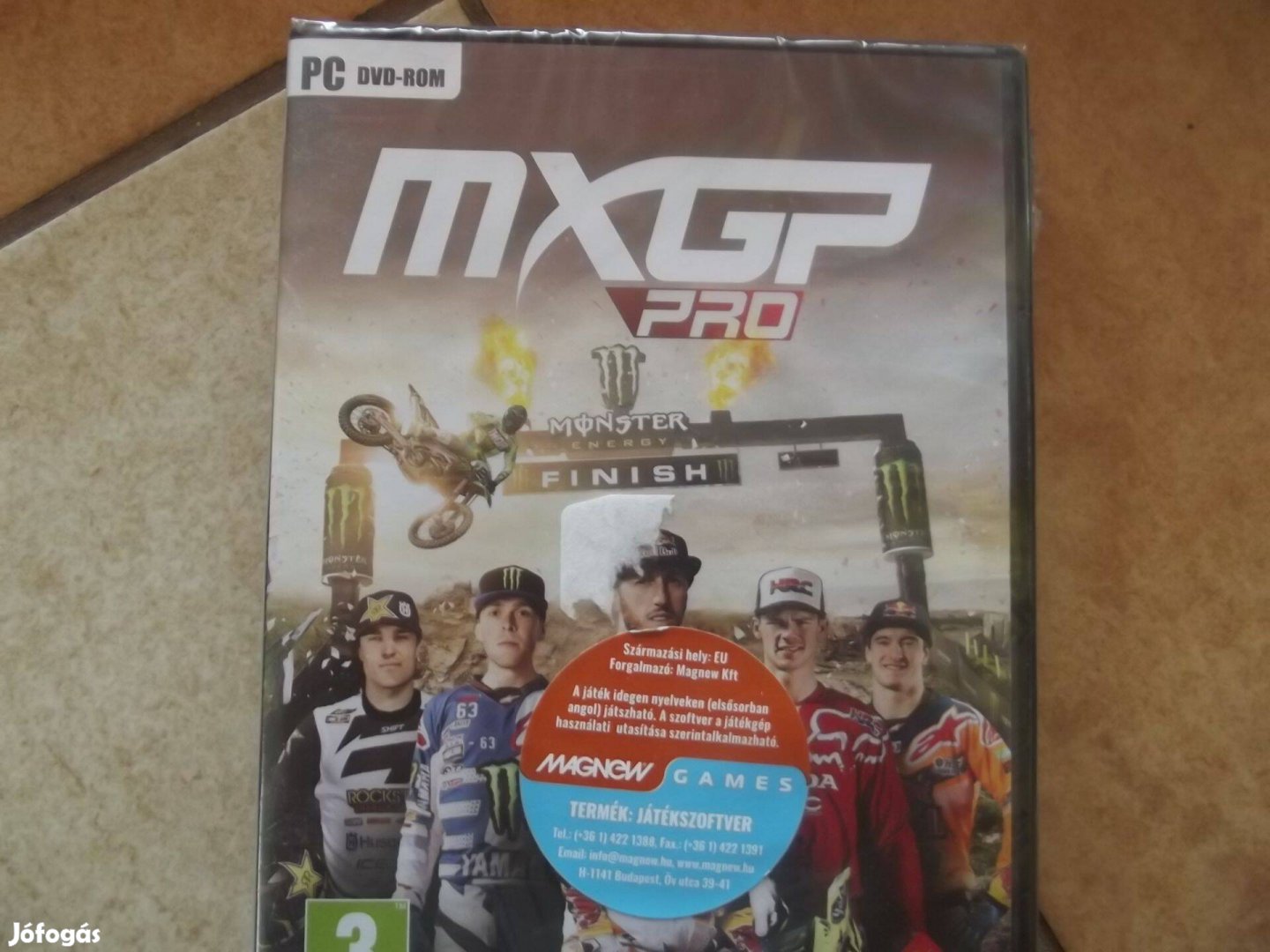 Pc-35 Pc Eredeti Játék : Mxgp Pro Új Bontatlan