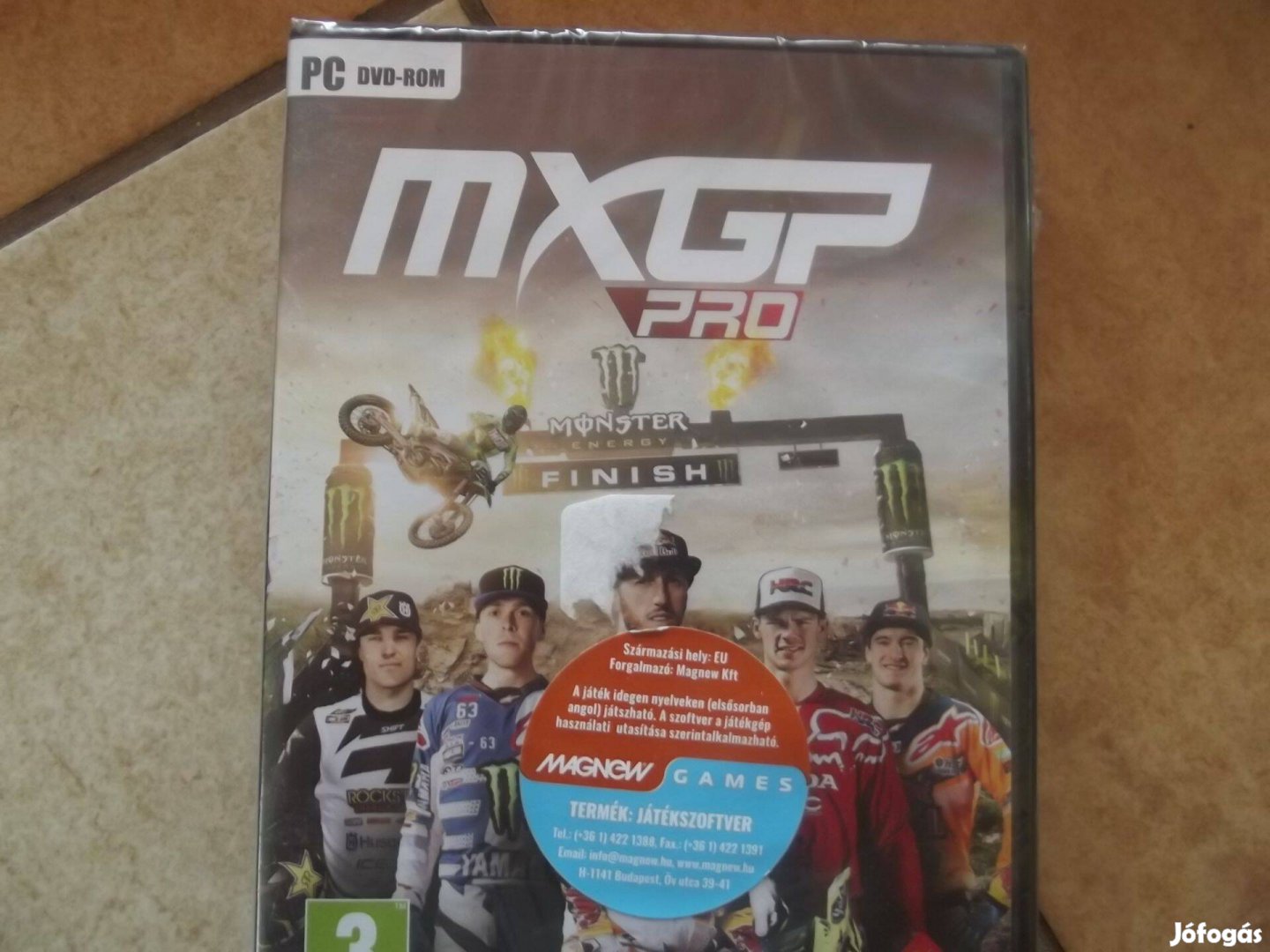 Pc-35 Pc Eredeti Játék : Mxgp Pro Új Bontatlan