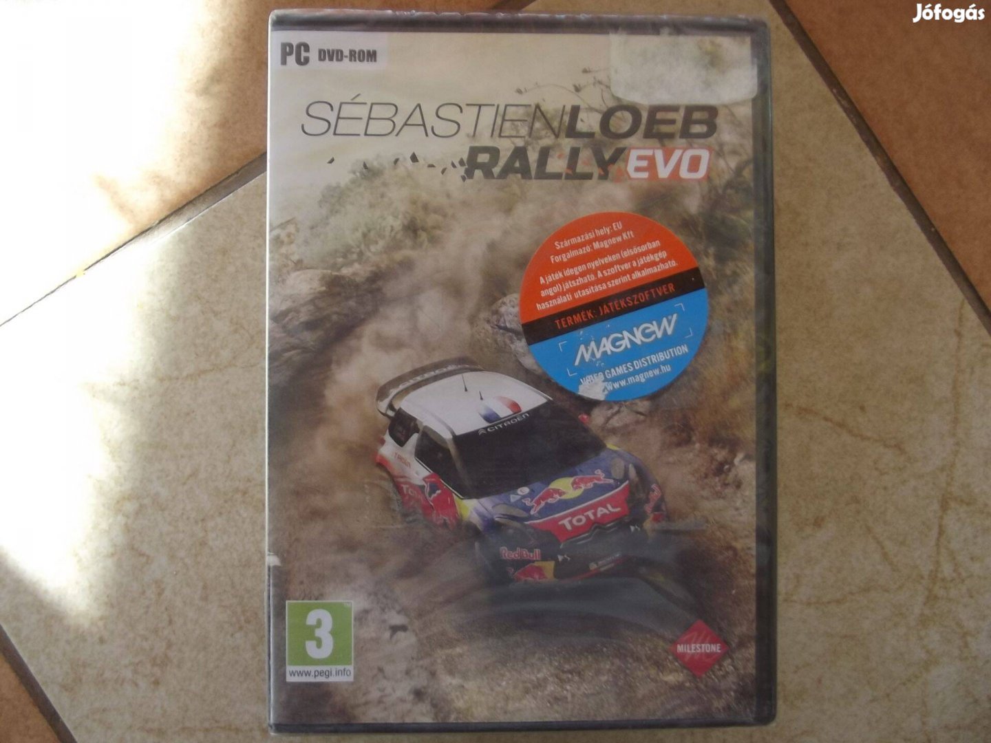 Pc-44 Pc Eredeti Játék : Sebastien Loeb Rally Evo Új Bontatlan