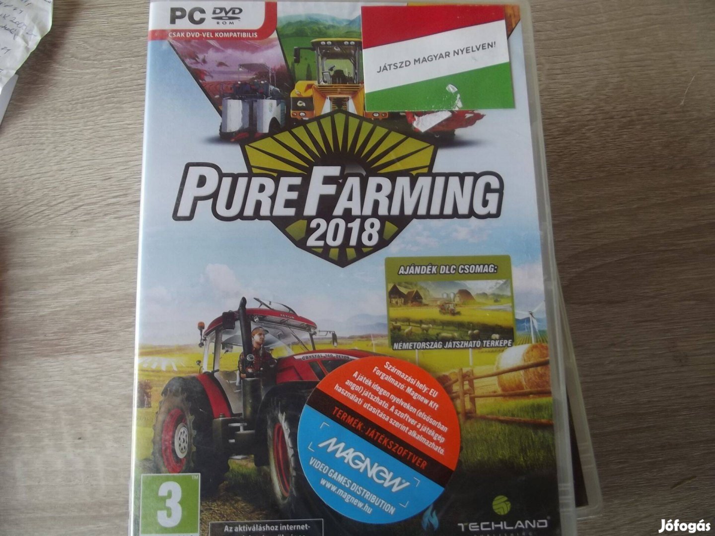 Pc-4 Pc Eredeti Játék : Pure Farming 2018 Új Bontatlan