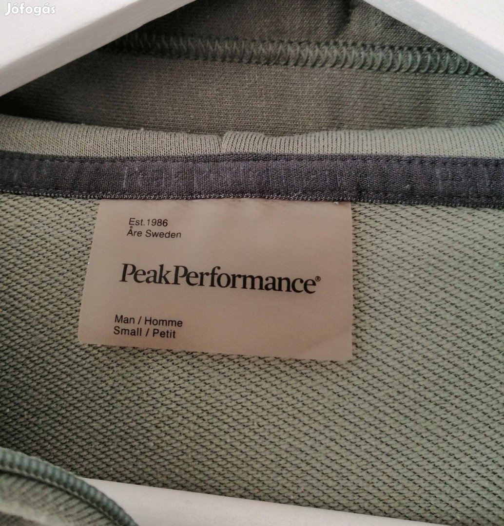 Peak Performance khaki férfi melegítő felső S-M