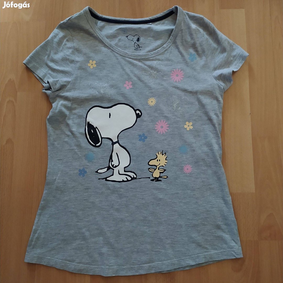 Peanuts Snoopy mintás női felső S