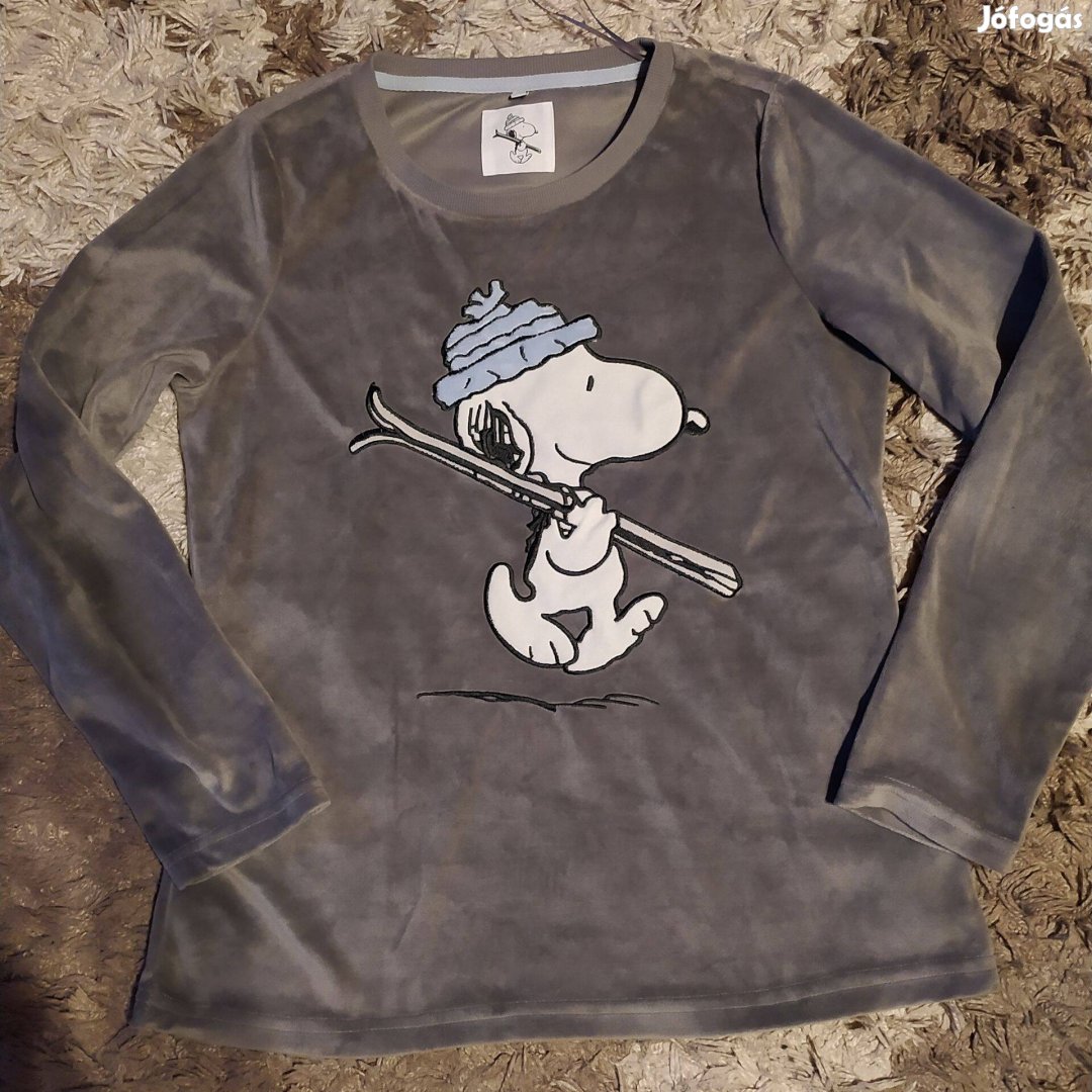 Peanuts Snoopy puha női pulóver S M