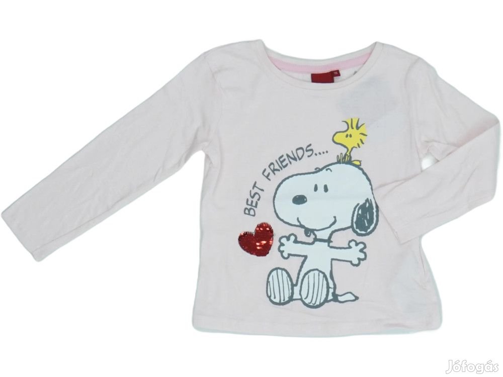 Peanuts Új (címkés) Lány Hosszú ujjú felső (Méret: 110)