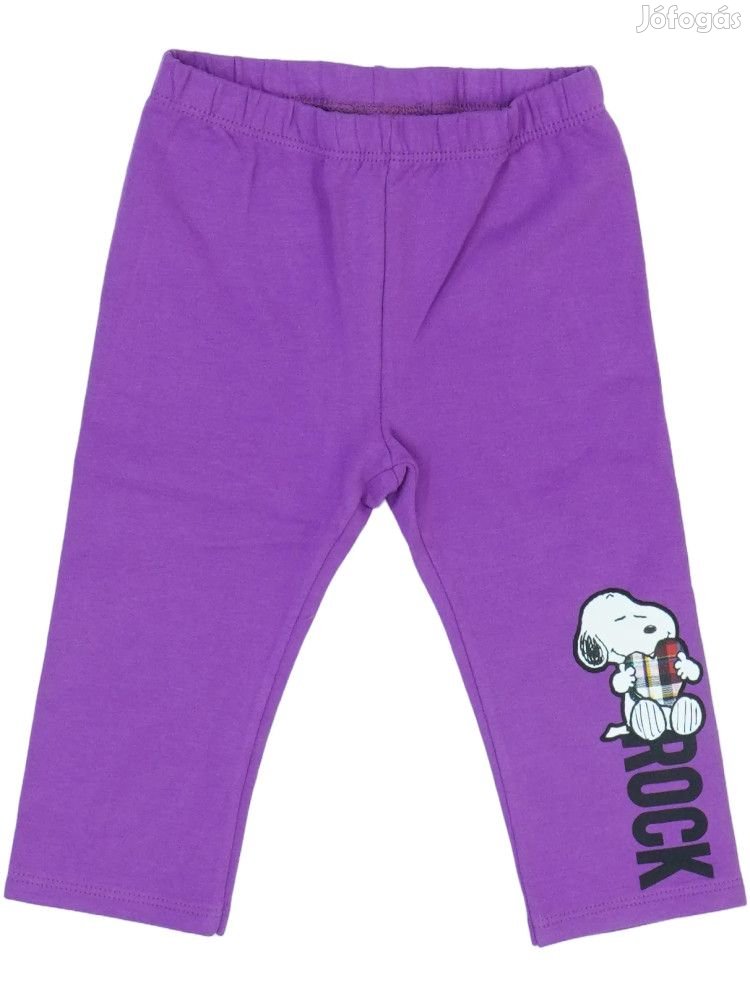 Peanuts Új (címkés) Lány Leggings (Méret: 74)