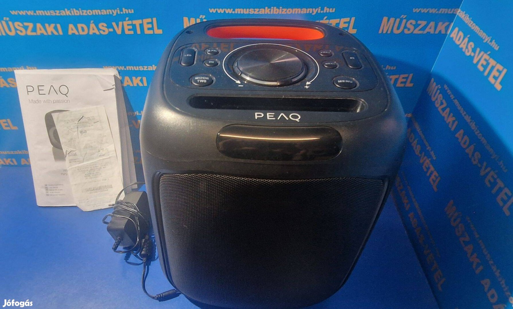 Peaq PPS 150 Aktív hangfal 2027.02.20.-ig Gyári Garancia