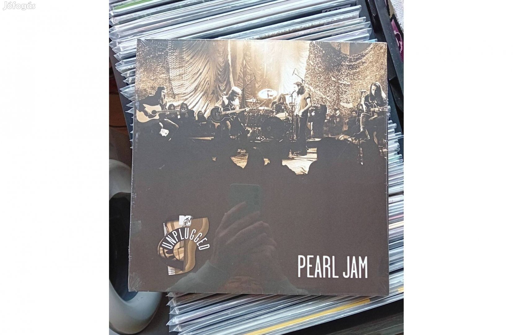Pearl Jam-Unplugged Bakelit Lemez LP Bontatlan