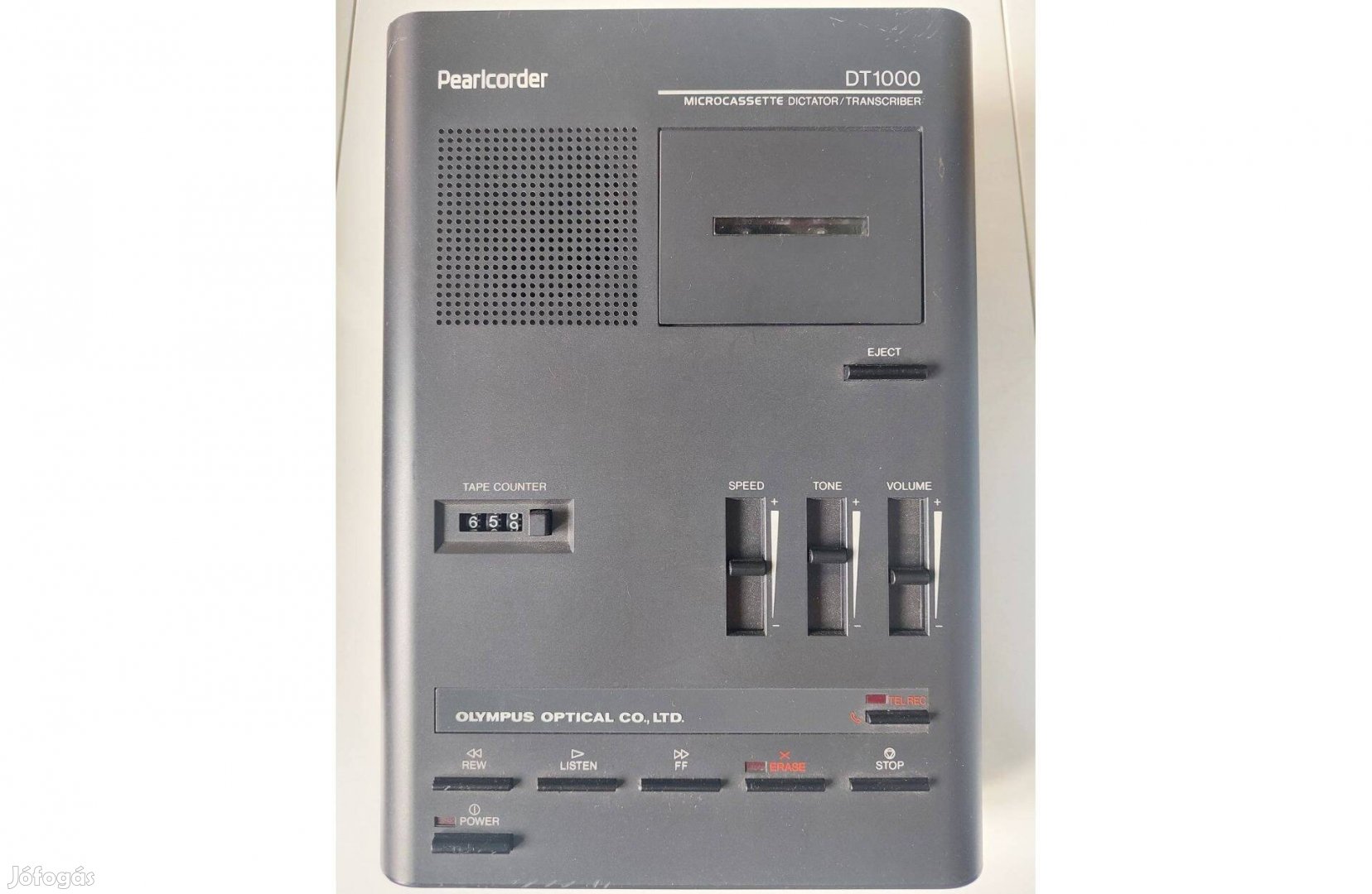 Pearlcorder DT1000 Olympus Microcassette Diktafon Mini Kazettás MAGNÓ