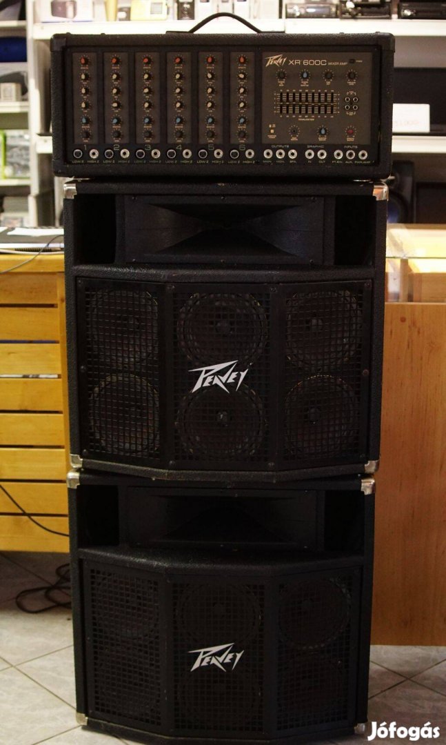 Peavey XR-600C Keverő Erősítő Hangfalakkal