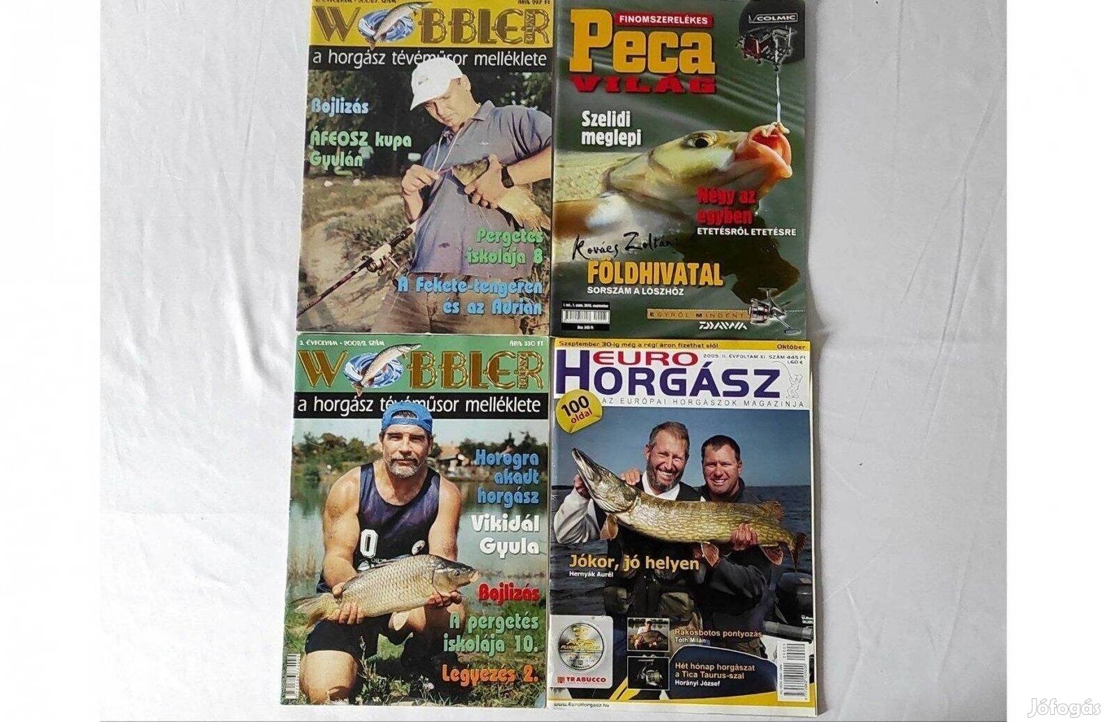 Peca, Euro Horgász, Wobler Magazinok