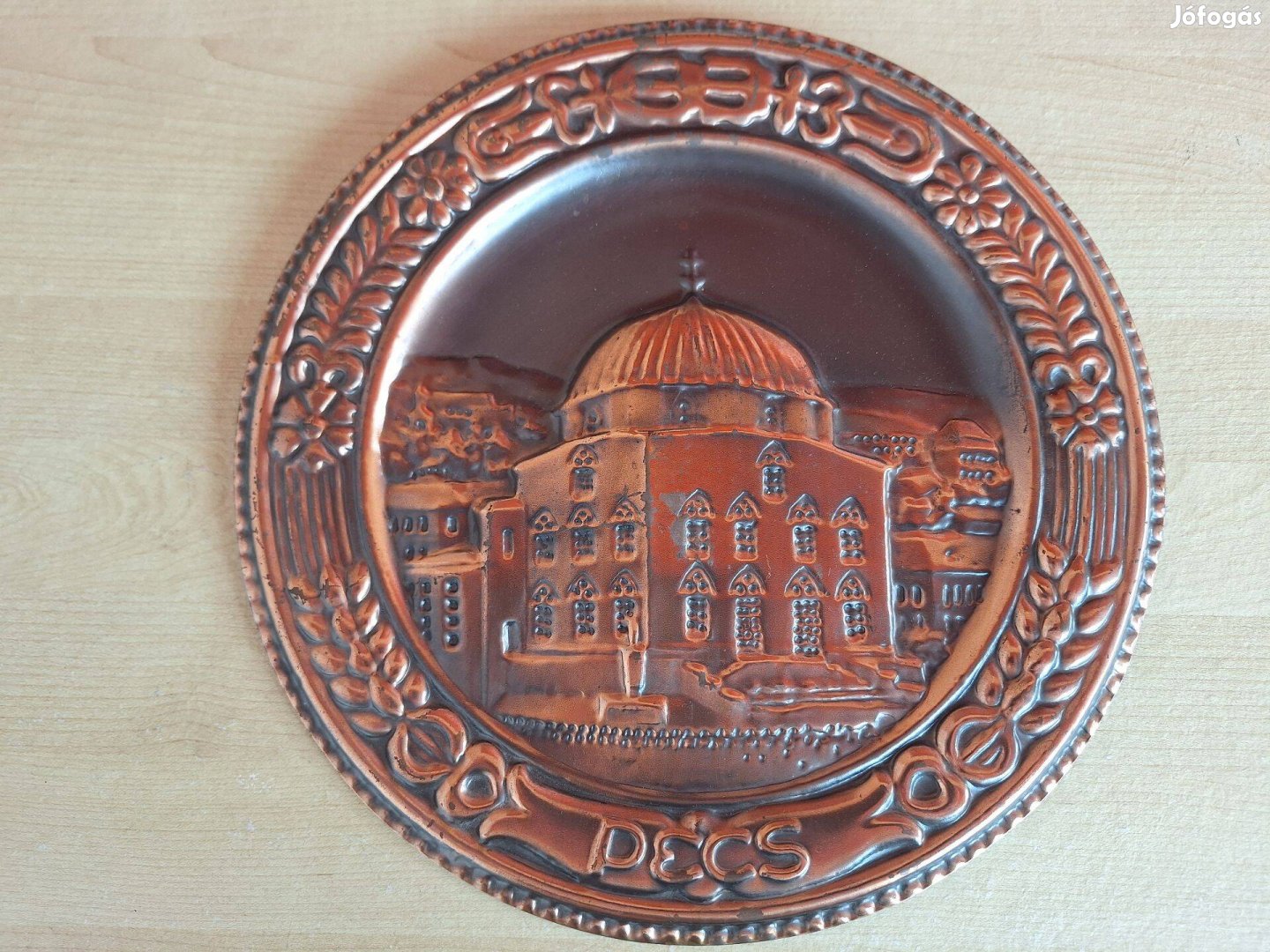 Pécs réz falidísz