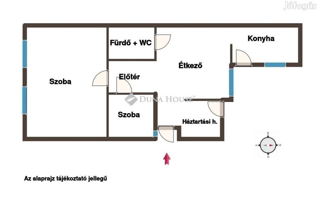 Pécsi eladó 53 nm-es ház