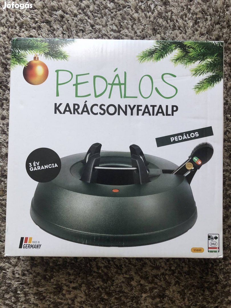 Pedálos karácsonyfatalp