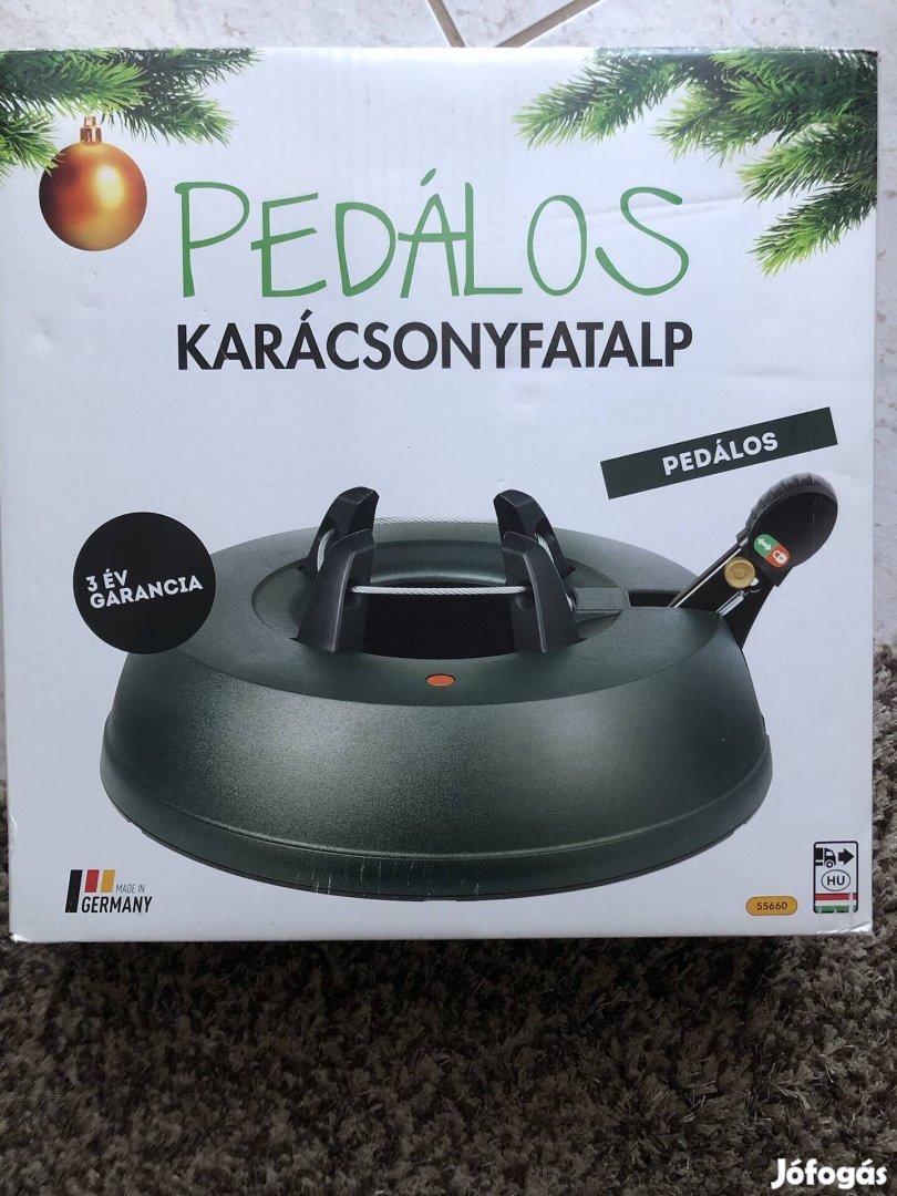 Pedálos karácsonyfatalp