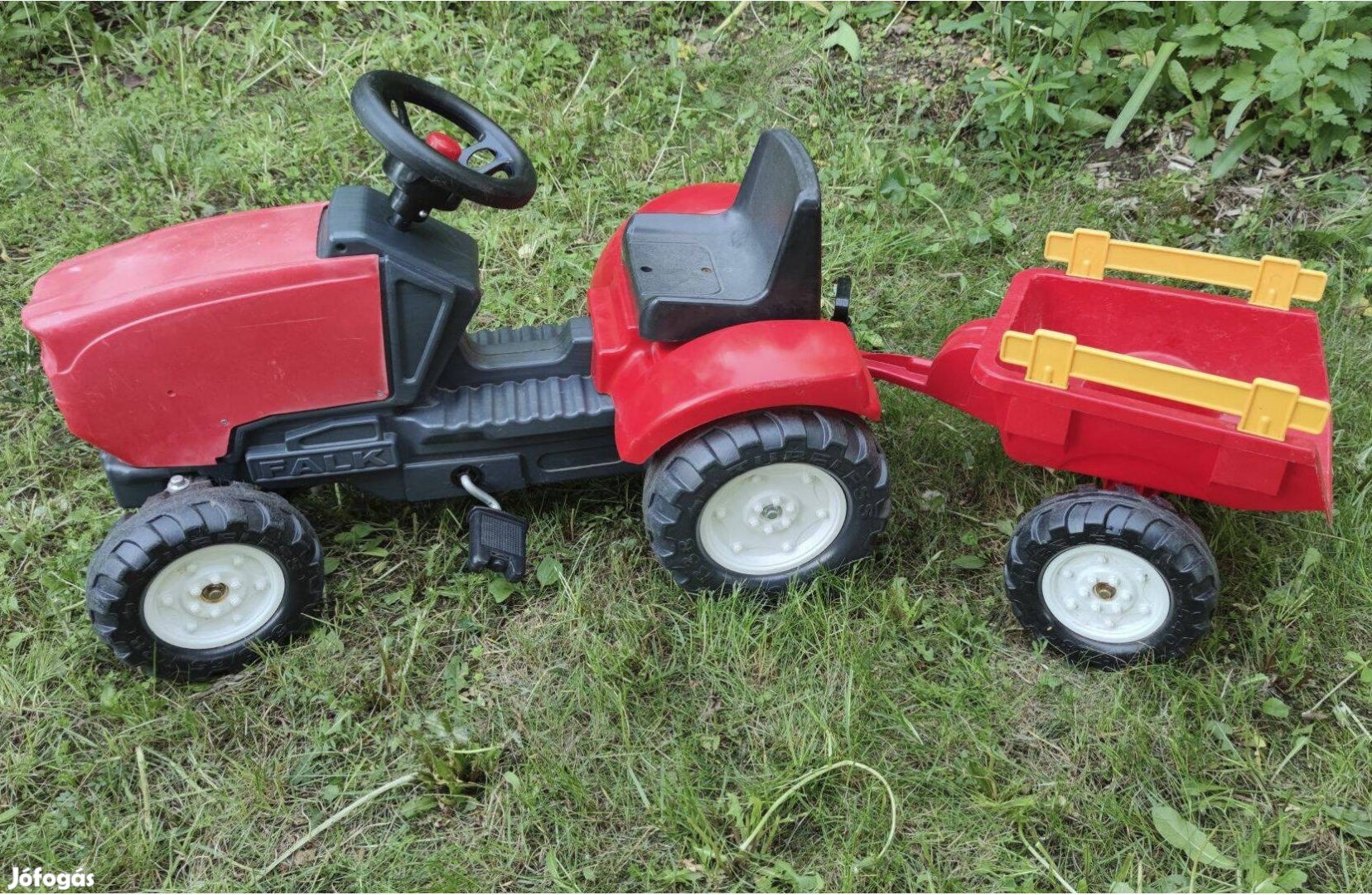 Pedálos traktor, kistraktor, gyerek traki