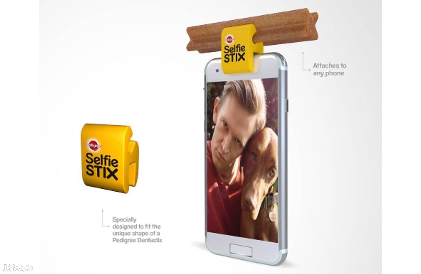 Pedigree Selfie stix - szelfi telefon jutifalat tartó