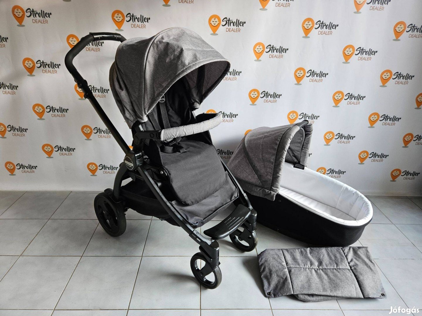 Peg Perego Futura 2in1 újszülött sport unisex szürke babakocsi