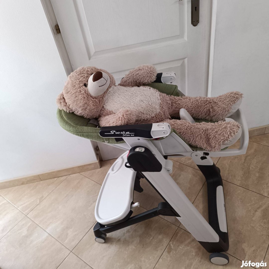 Peg Perego Siesta Follow Me etetőszék, újszerű - kiváló állapotban