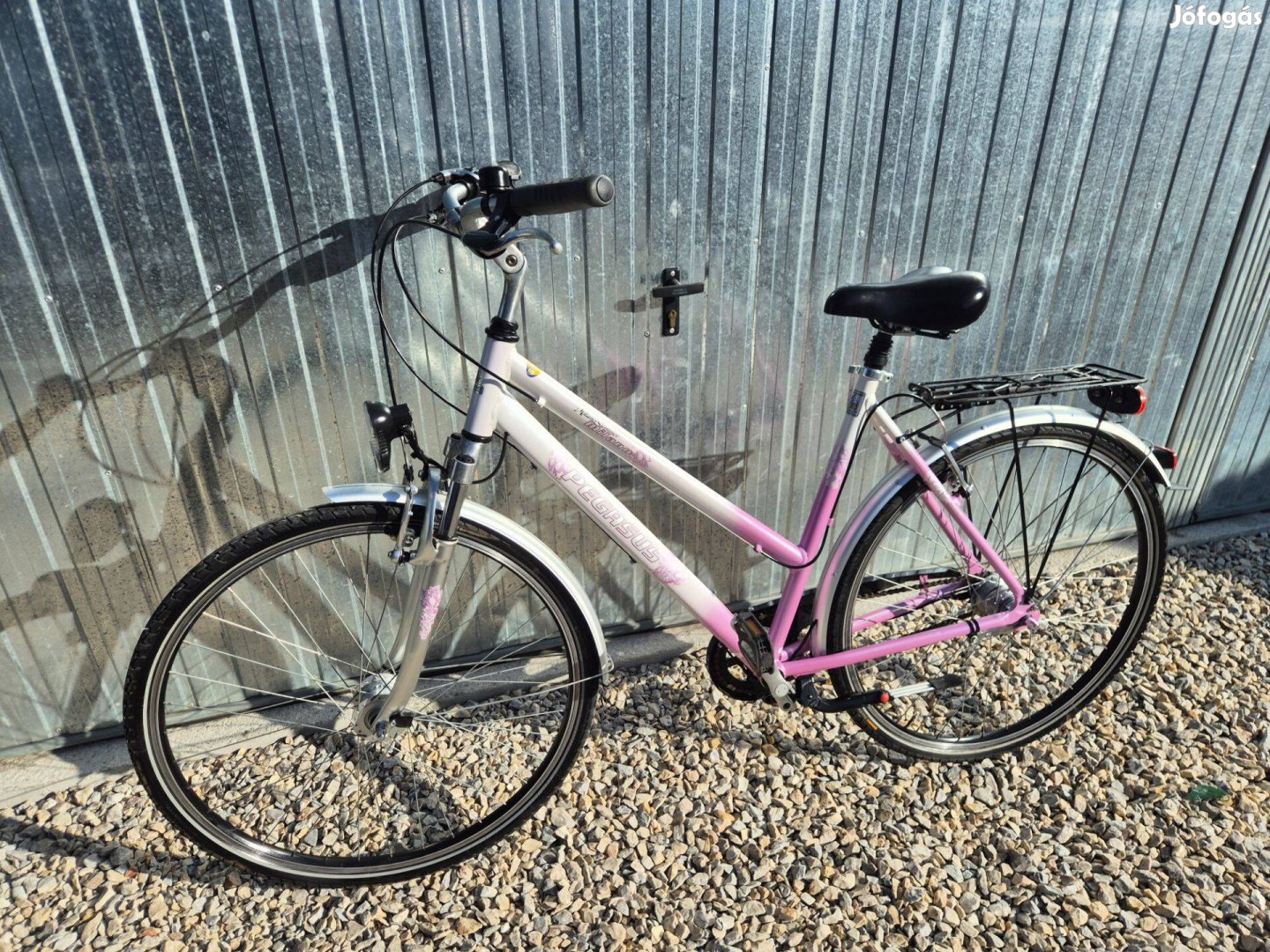 Pegasus 28 nöi alu trekking kerékpár bicikli agyváltós