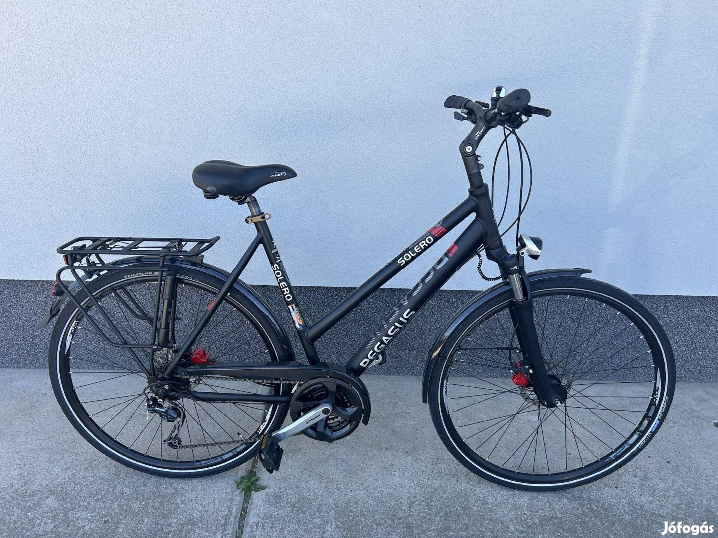 Pegasus 28-as trekking, aluváz L, tárcsafék!