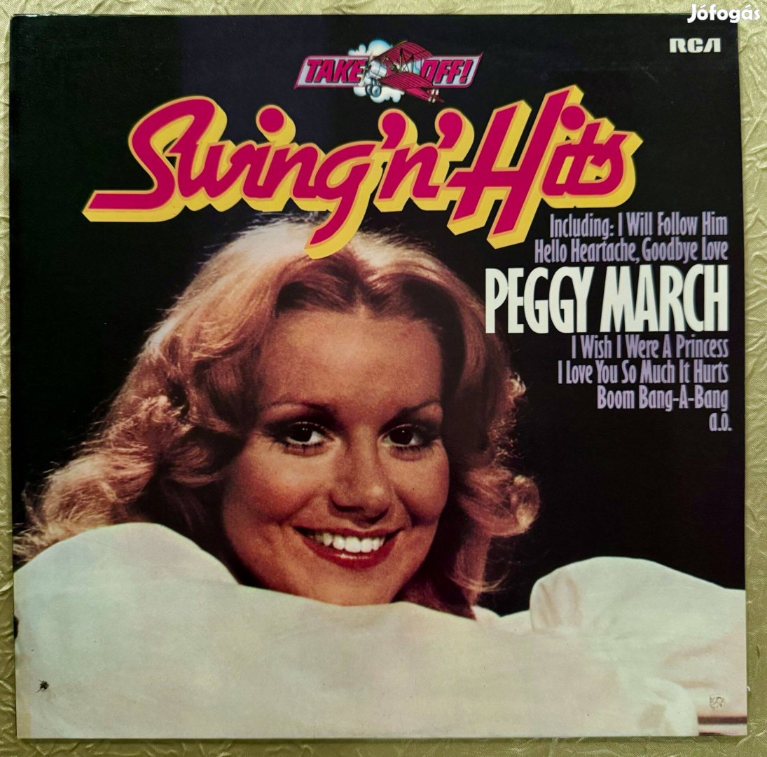 Peggy March Takeoff Swing n Hits német bakelit hanglemez LP