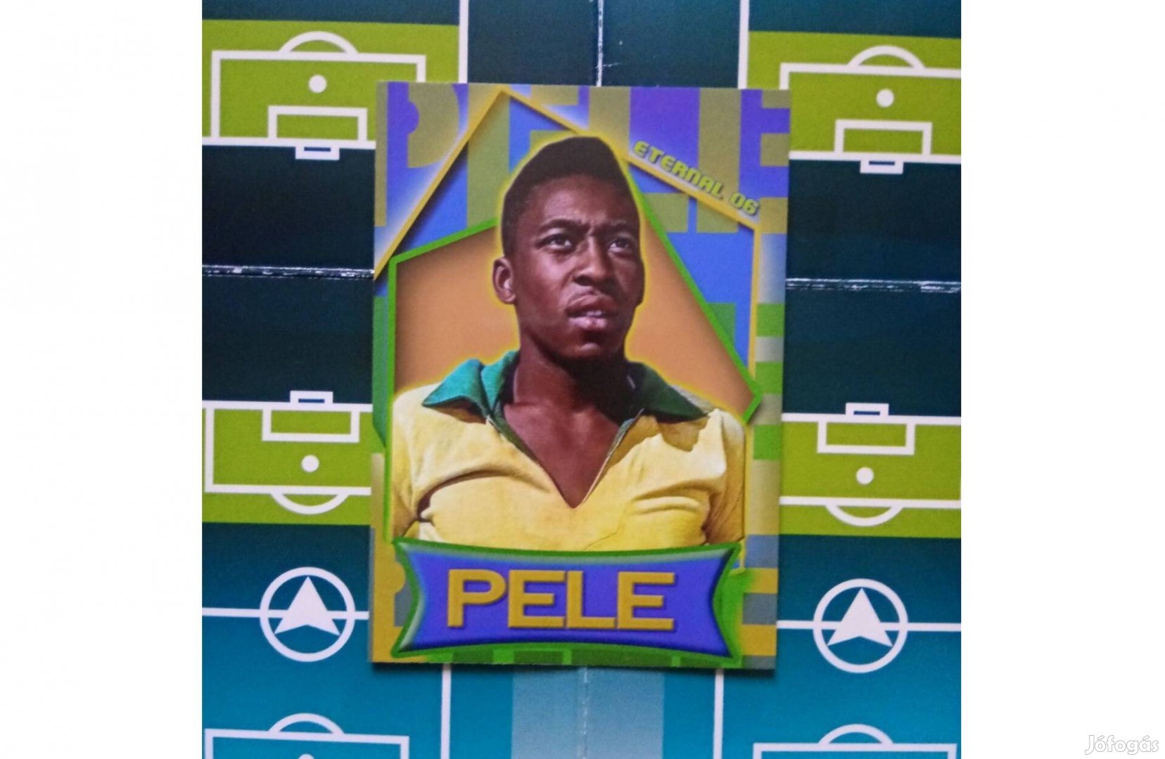 Pelé (Brazília) szurkolói focis kártya