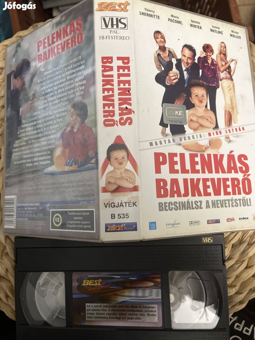 Pelenkás bajkeverő vhs