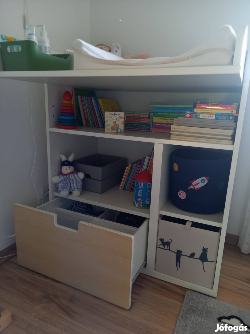 Pelenkázószekrény 1 fiókkal