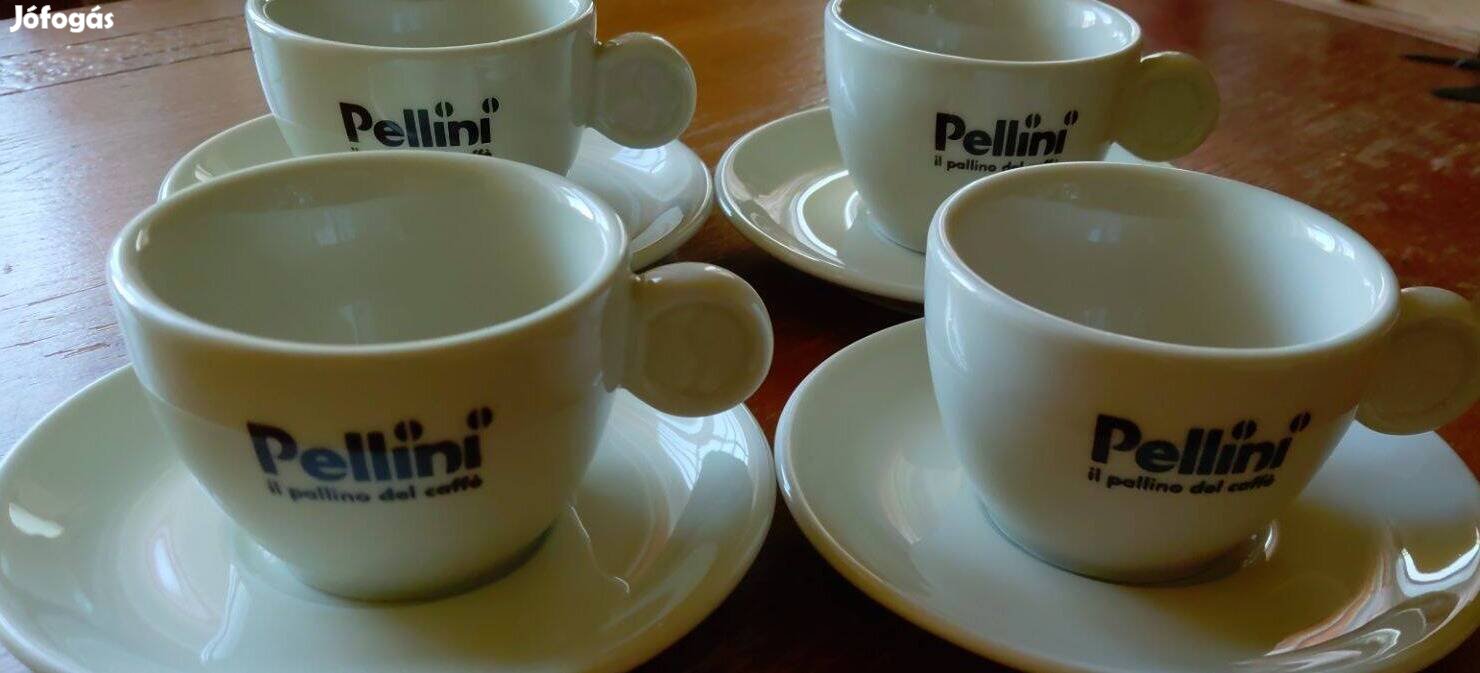 Pellini cappuccino-s csészék