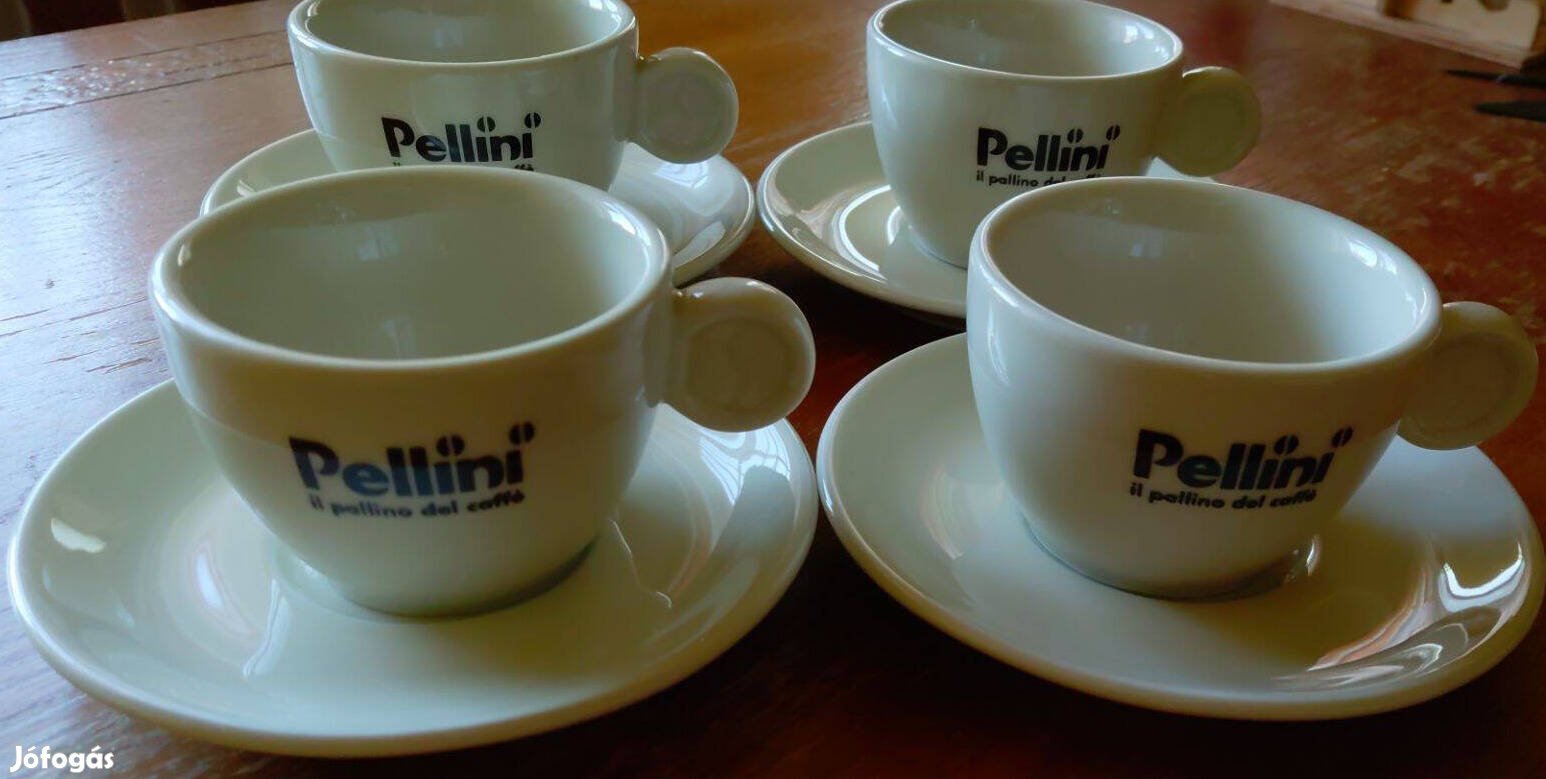 Pellini cappuccino-s csészék