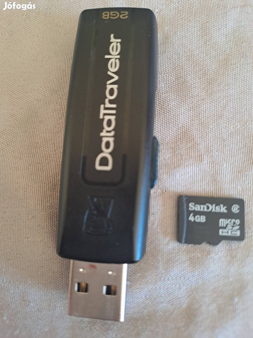 Pendrive és Micro sd kártya 