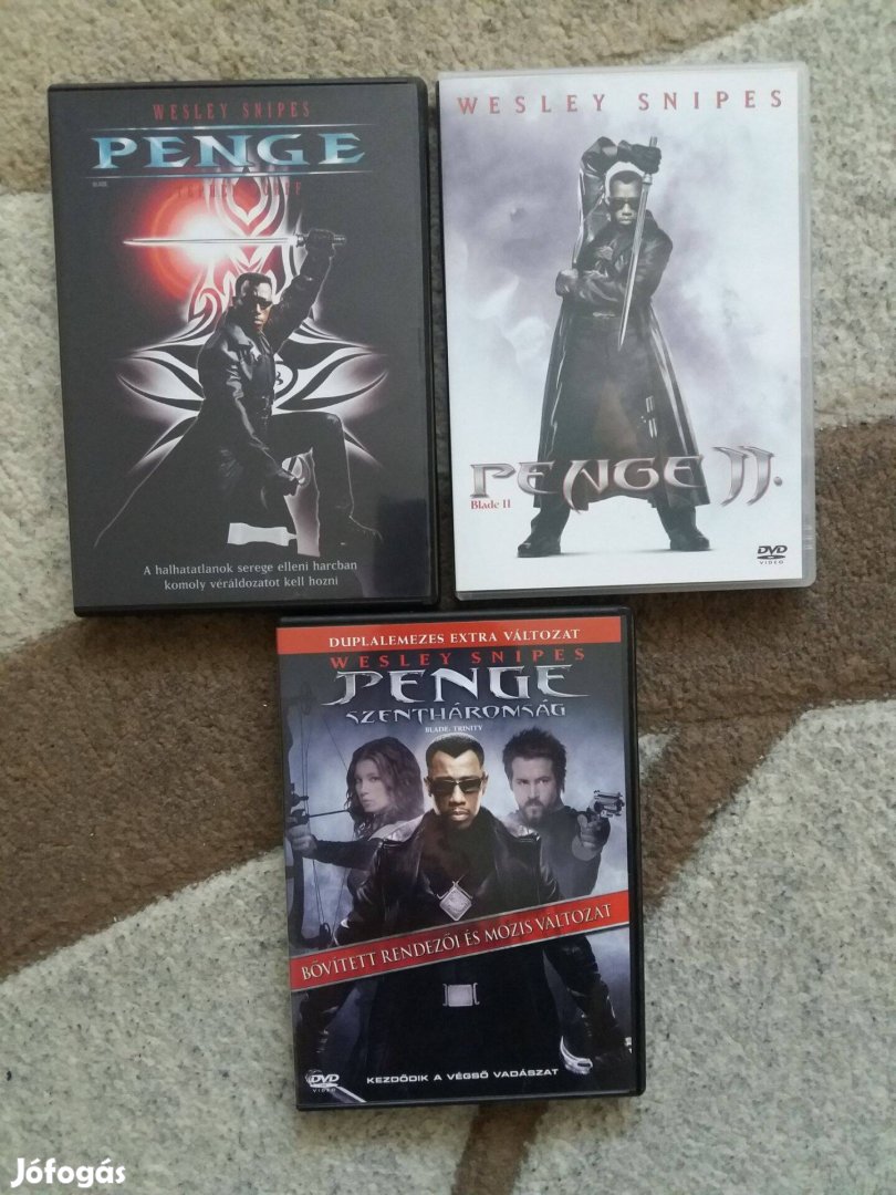 Penge (szinkronizált vált.) + Penge II. + Penge: Szentháromság (4 DVD)